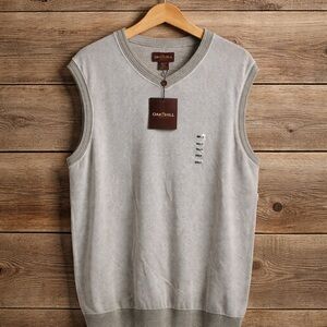 Oak Hill 2 XLT Mens Sleeveless Cotton Knit Vest